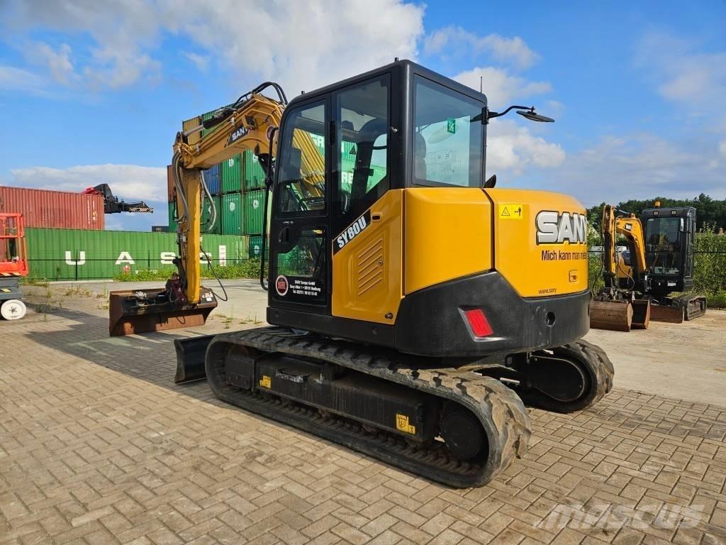 Sany SY 80 U Μίνι εκσκαφείς 7t - 12t