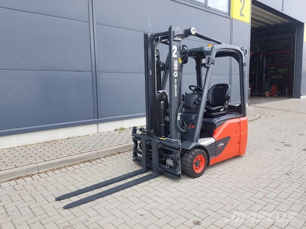 Linde E16C Ηλεκτρικά περονοφόρα ανυψωτικά κλαρκ