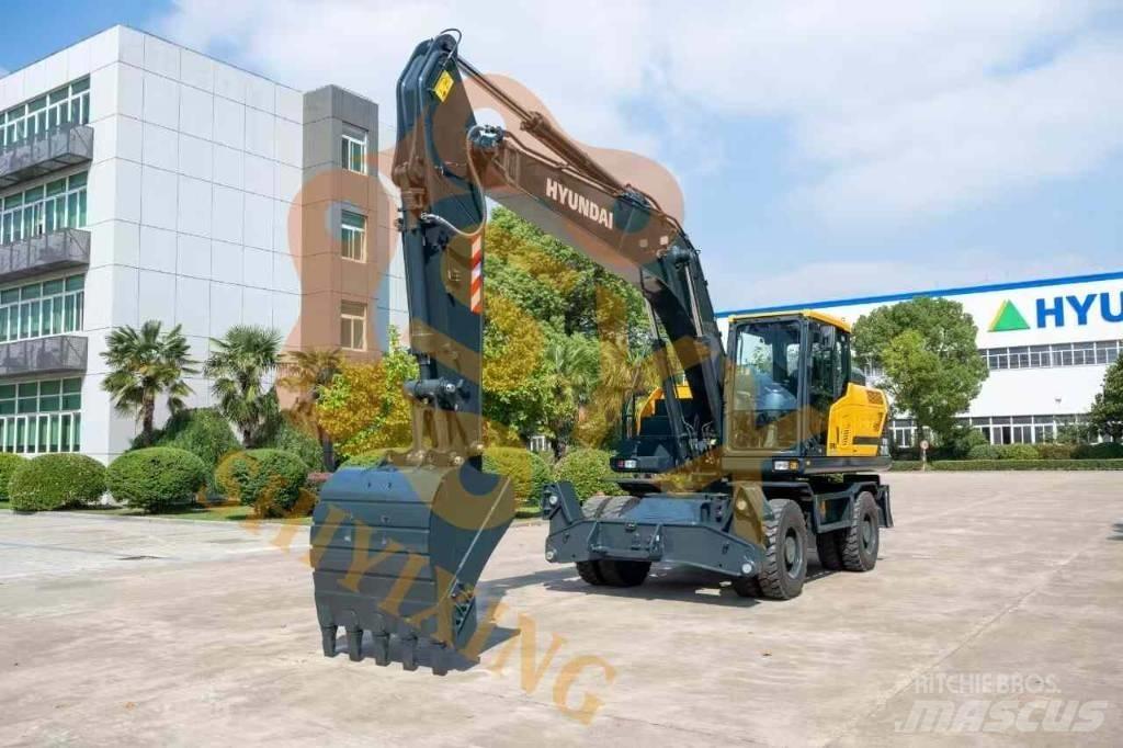 Hyundai HW210 Εκσκαφείς με τροχούς - λάστιχα