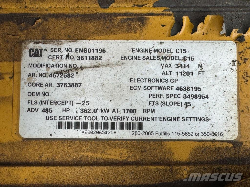 CAT 374FL Ειδικοί εκσκαφείς