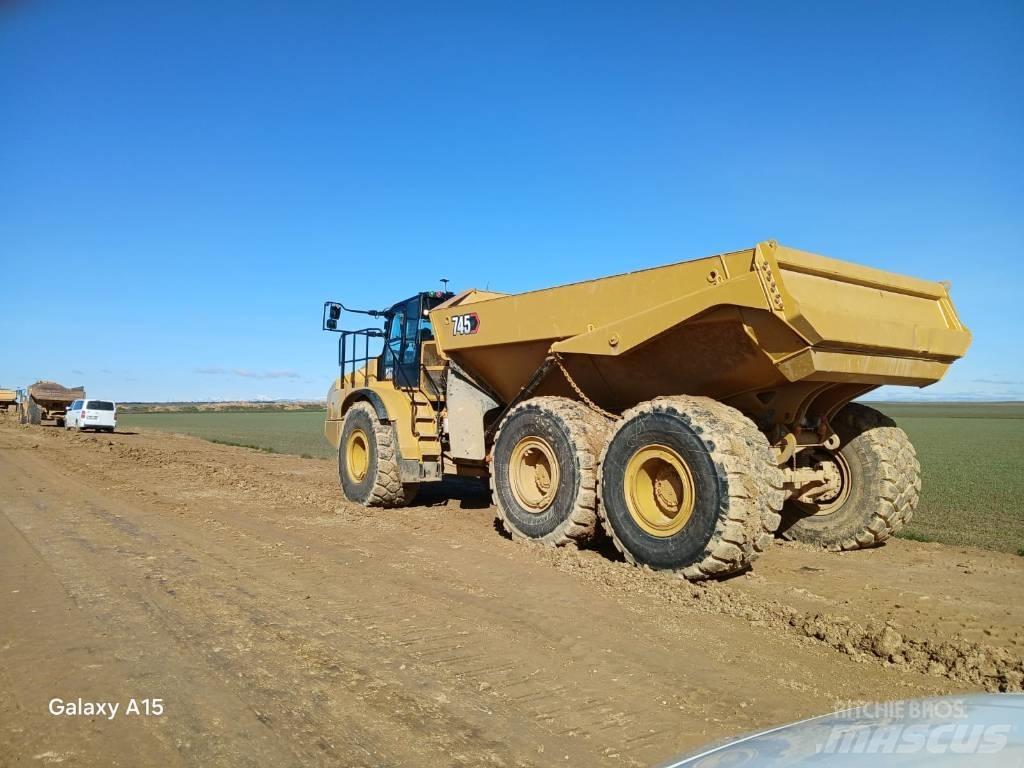 CAT 745 Σπαστό Dump Truck ADT