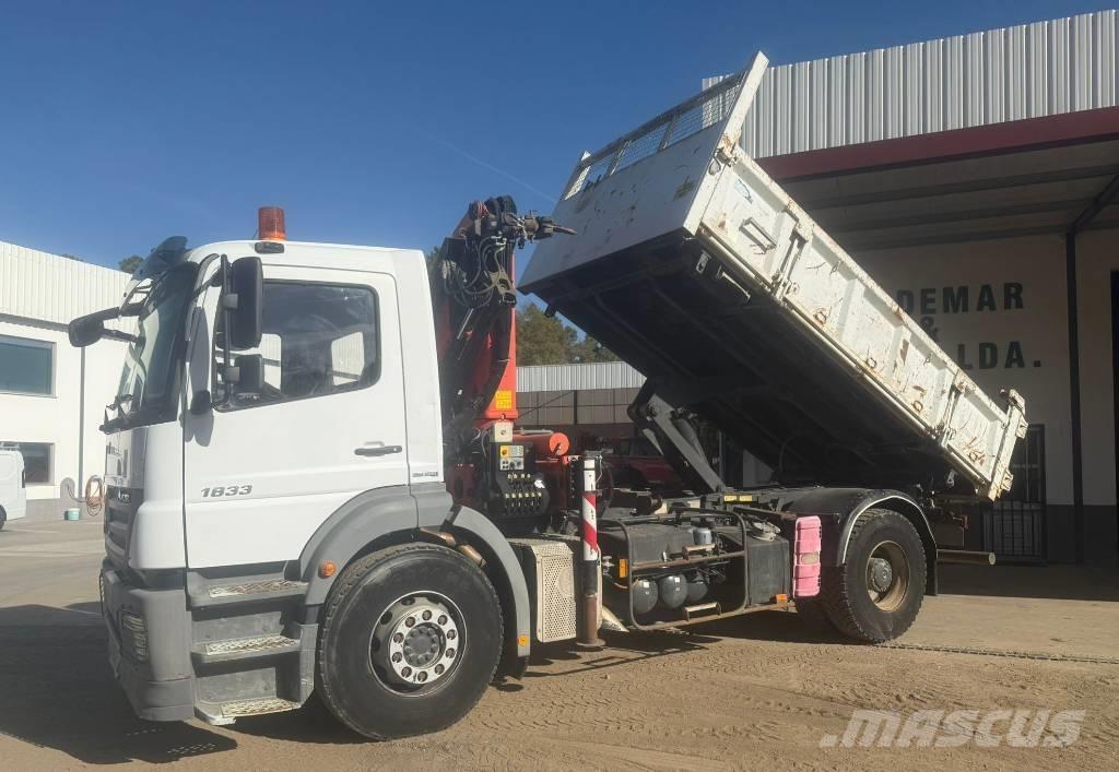 Mercedes-Benz 1833 Φορτηγά Ανατροπή