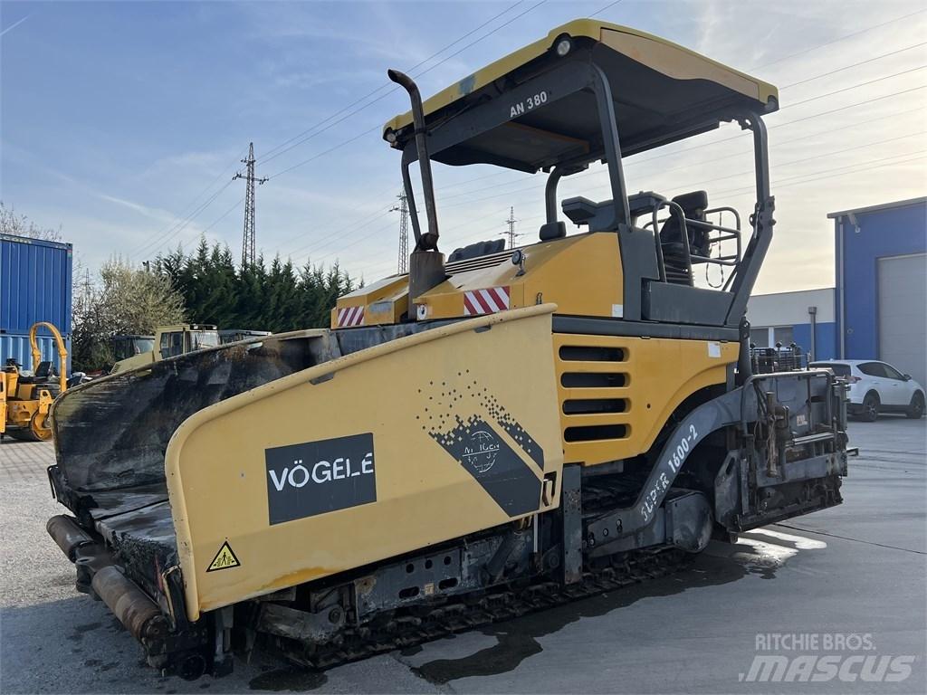 Vögele S 1600-2 Επίστρωση ασφάλτου