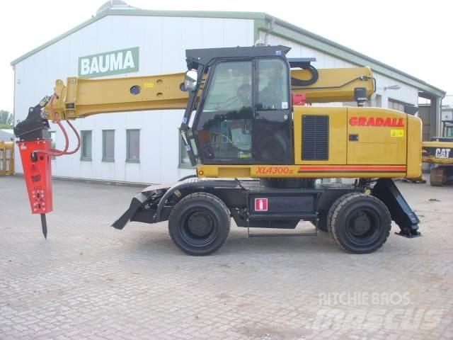 Gradall XL 4300 Εκσκαφείς με τροχούς - λάστιχα