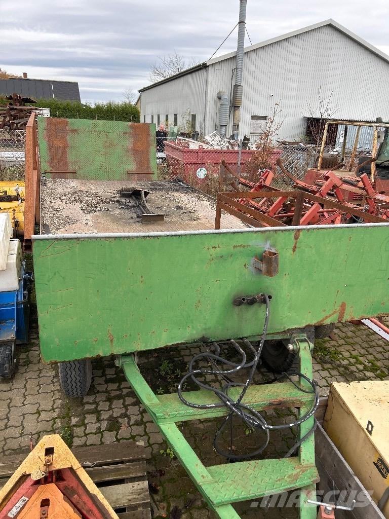  Blokvogn 4 hjulet Ημιρυμούλκες με χαμηλό δάπεδο