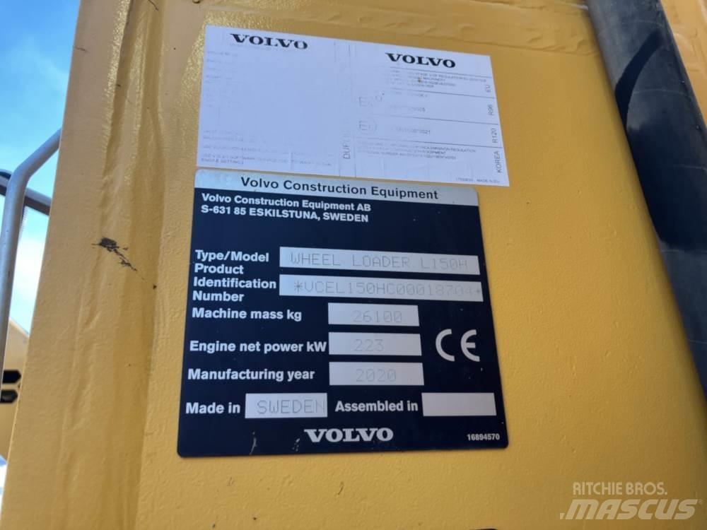 Volvo L150H Φορτωτές με λάστιχα (Τροχοφόροι)