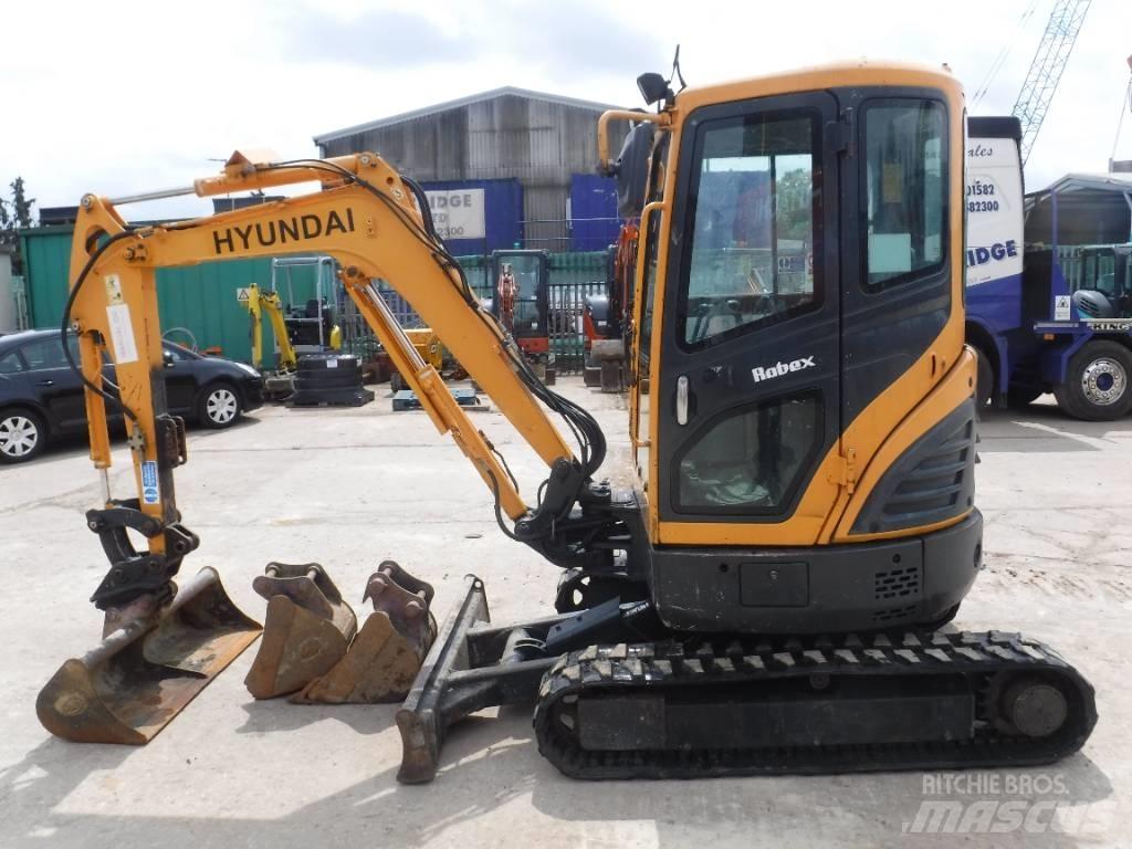 Hyundai Robex 27 Z-9 Εκσκαφάκι (διαβολάκι) < 7t