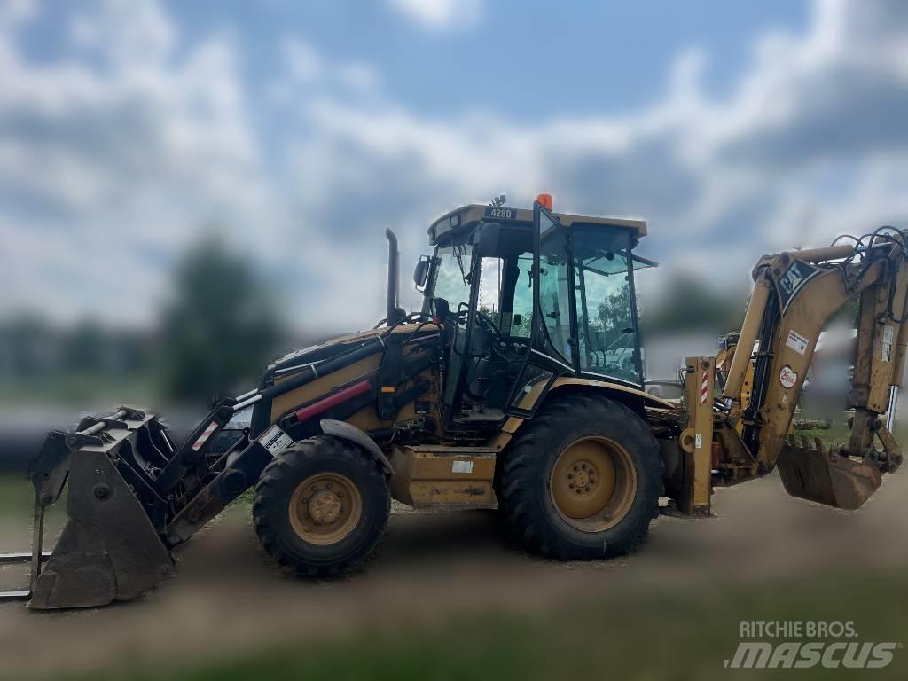 CAT 428 Εκσκαφείς Φορτωτές τύπου JCB