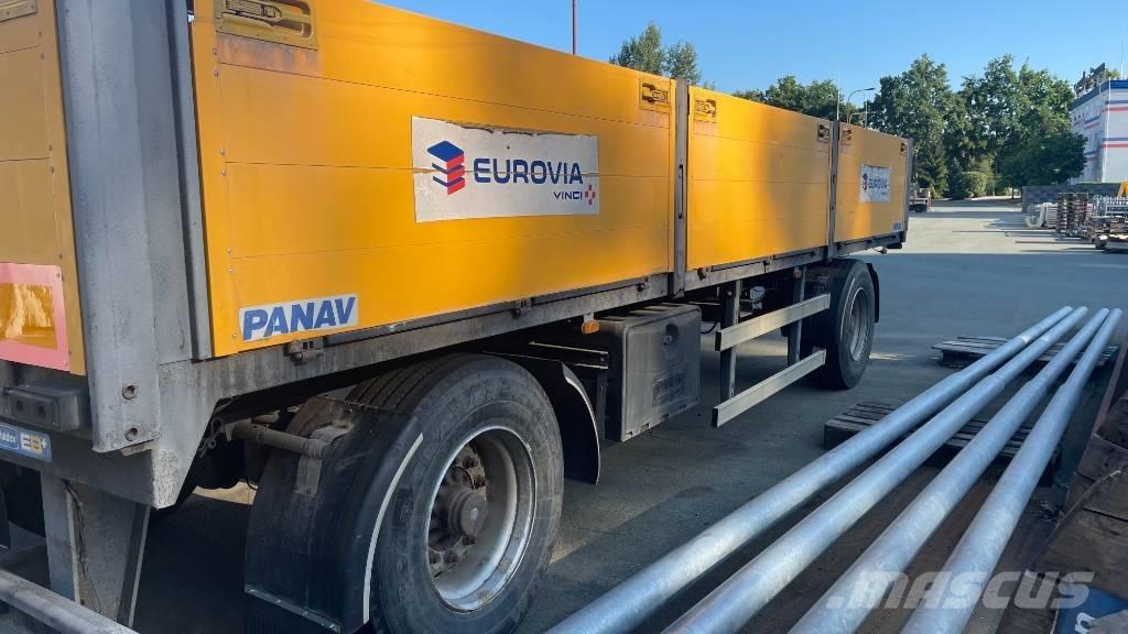 Panav PV 18 L Επίπεδες/πλευρικώς ανοιγόμενες ρυμούλκες