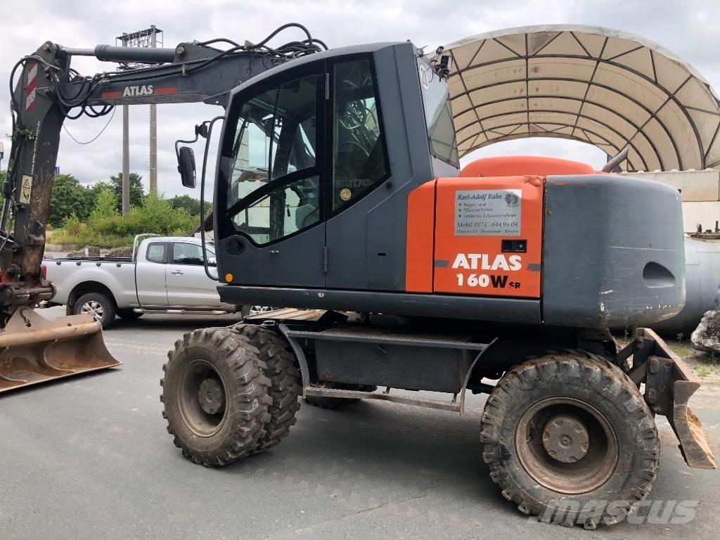 Atlas 160 WSR Εκσκαφείς με τροχούς - λάστιχα