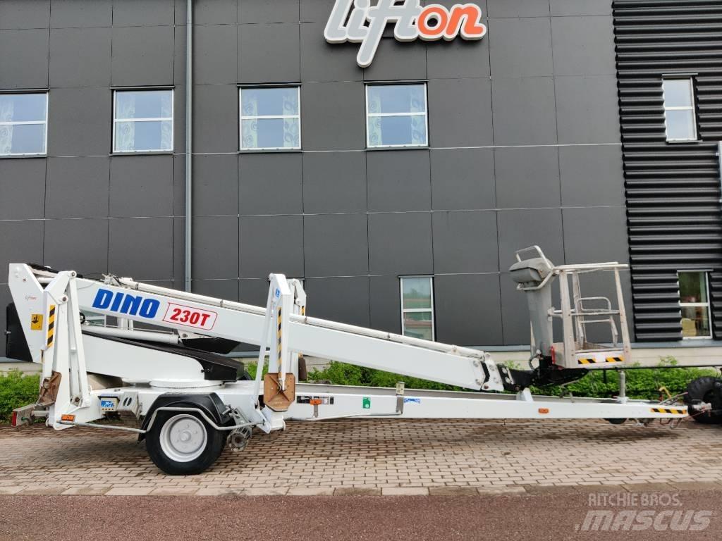 Dino 230 T Skylift Εναέριες πλατφόρμες τοποθετημένες σε ρυμούλκα