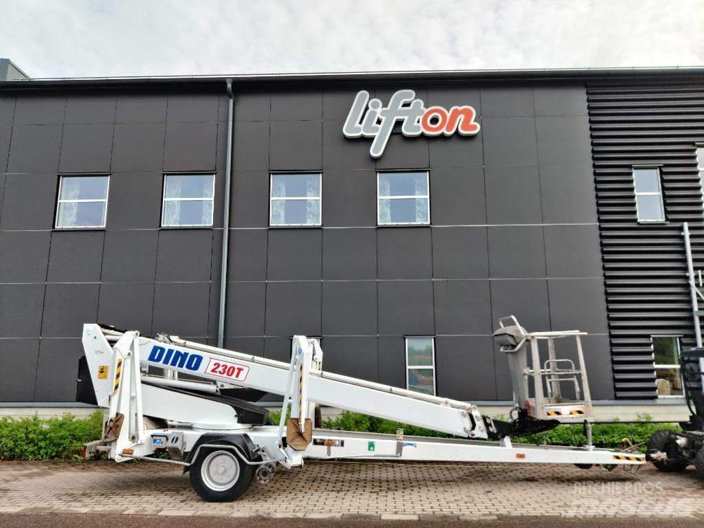 Dino 230 T Skylift Εναέριες πλατφόρμες τοποθετημένες σε ρυμούλκα