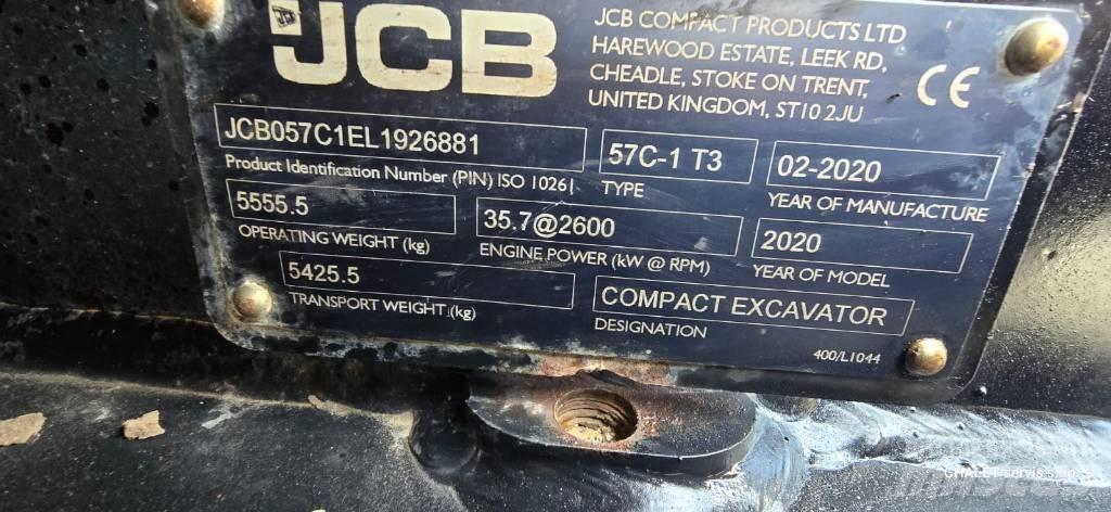 JCB 57 C-1 Εκσκαφάκι (διαβολάκι) < 7t