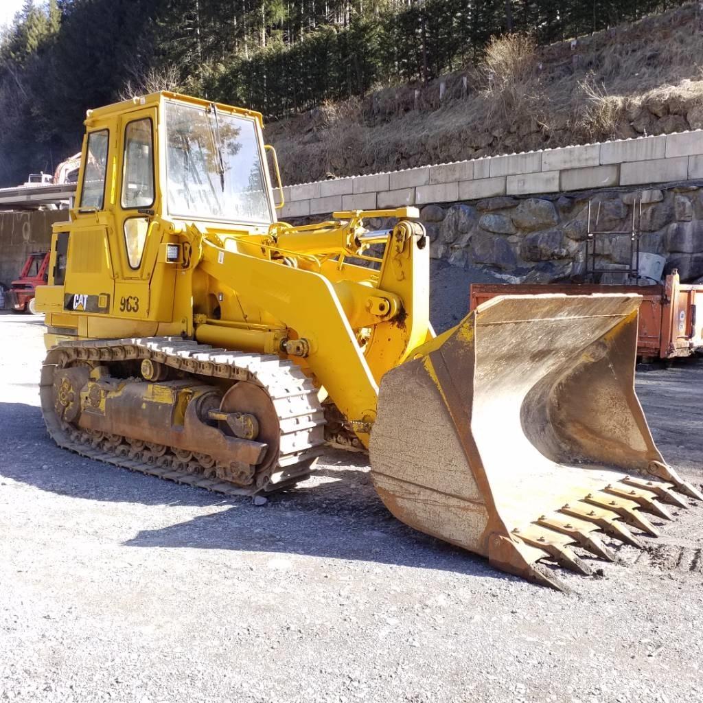 CAT 963 Φορτωτές με ερπύστριες