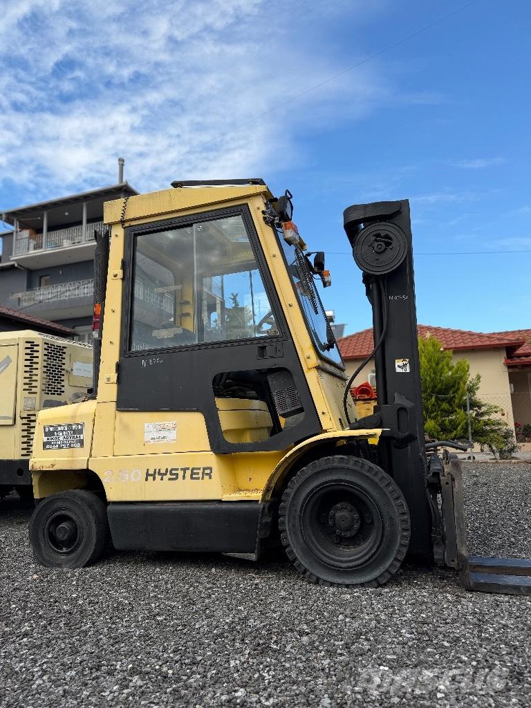 Hyster 2.50 Περονοφόρα ανυψωτικά κλαρκ με φυσικό αέριο LPG