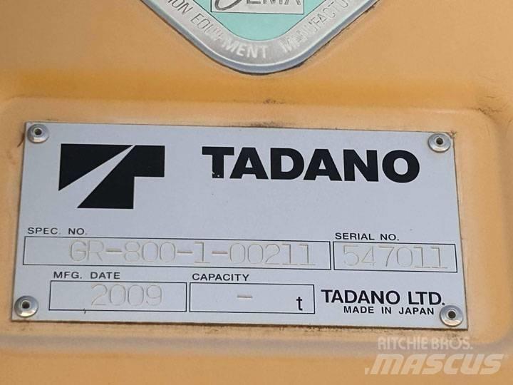 Tadano GR 800 XL-1 Γερανοί ανώμαλου εδάφους