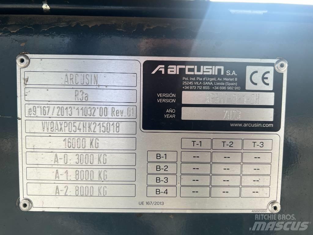 Arcusin AutoStarcker Ρυμούλκες δεμάτων