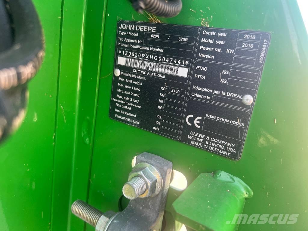 John Deere T 550 Θεριζοαλωνιστικές μηχανές