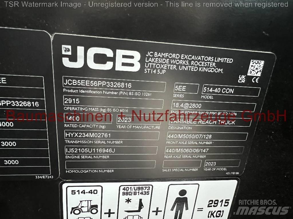 JCB 514-40 CTC -Demo- Τηλεσκοπικοί ανυψωτές