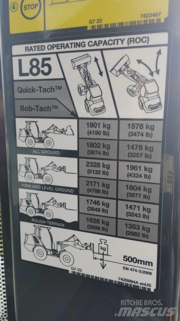 Bobcat L 85 Φορτωτές με λάστιχα (Τροχοφόροι)