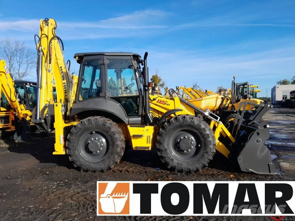 New Holland B 115 D Εκσκαφείς Φορτωτές τύπου JCB