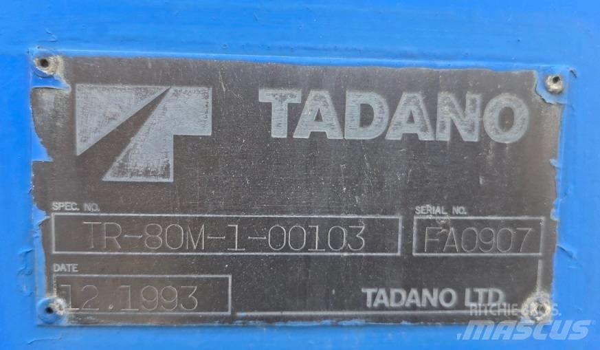 Tadano TR 80 M-1 Γερανοί ανώμαλου εδάφους