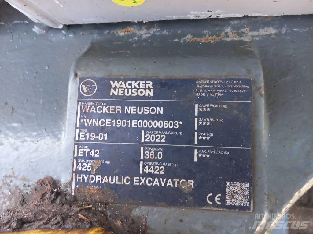 Wacker Neuson ET42 Εκσκαφείς με ερπύστριες