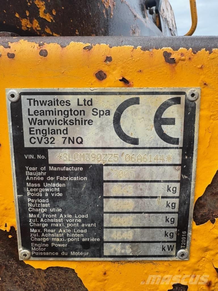 Thwaites 9T Dumpers εργοταξίου