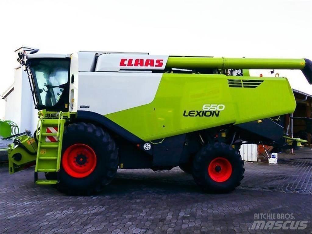 CLAAS lexion 650 Θεριζοαλωνιστικές μηχανές