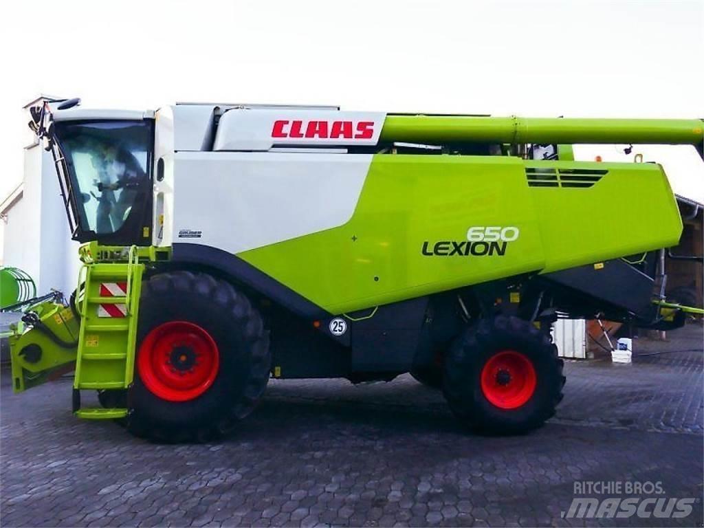 CLAAS lexion 650 Θεριζοαλωνιστικές μηχανές