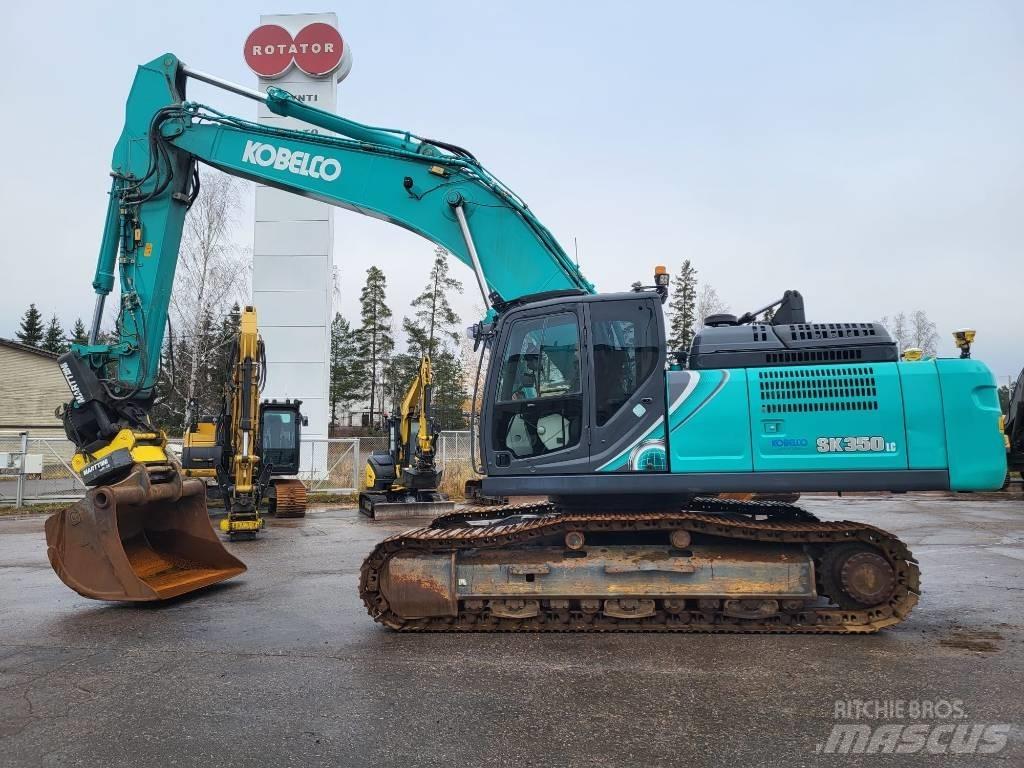 Kobelco SK350LC-10E Εκσκαφείς με ερπύστριες
