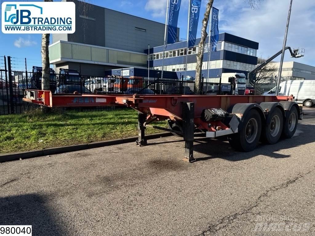Asca Chassis 20 ft Ημιρυμούλκες Container