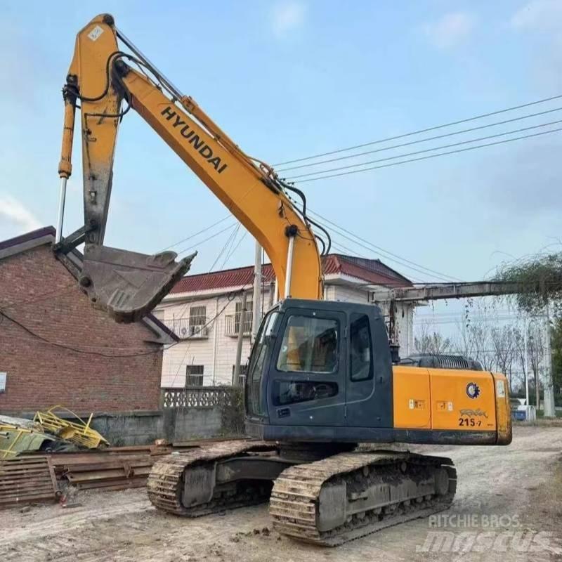 Hyundai Robex 215-7 Εκσκαφείς με ερπύστριες