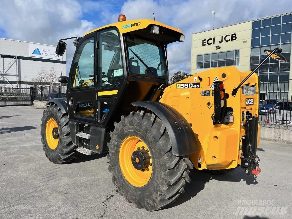 JCB 560-80 AGRI PRO Τηλεσκοπικοί ανυψωτές