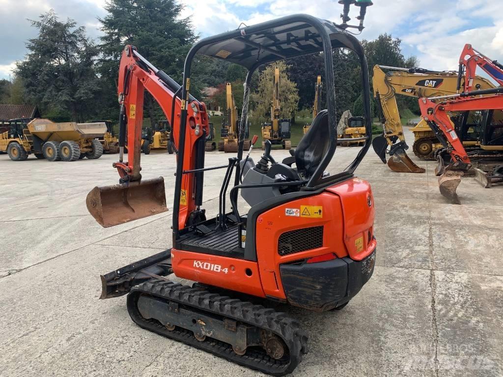 Kubota KX 018-4 Εκσκαφάκι (διαβολάκι) < 7t