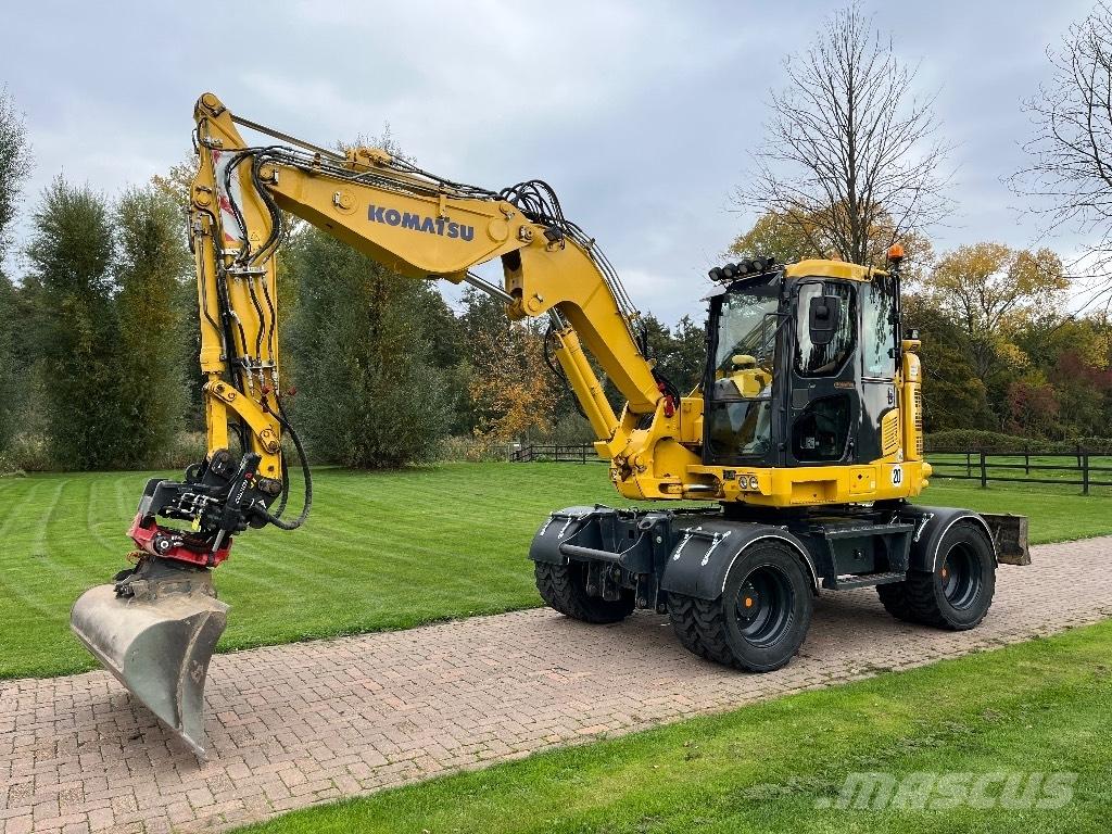 Komatsu PW 118 Εκσκαφείς με τροχούς - λάστιχα