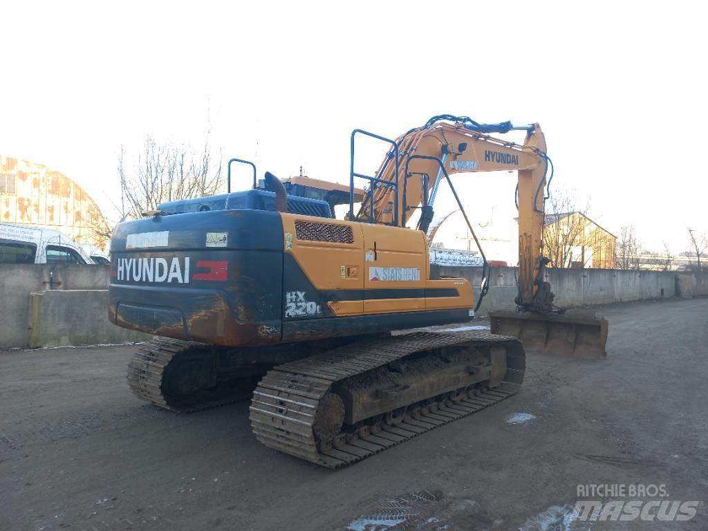 Hyundai HX 220 L Εκσκαφείς με ερπύστριες