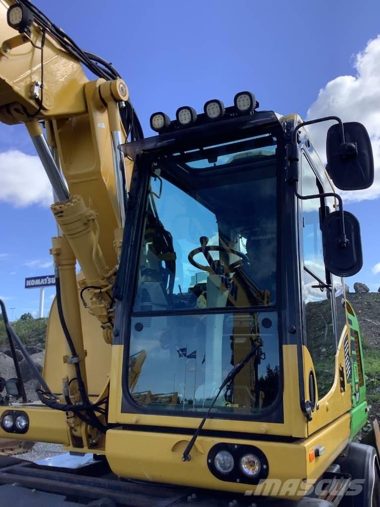 Komatsu PW148-10 Εκσκαφείς με τροχούς - λάστιχα