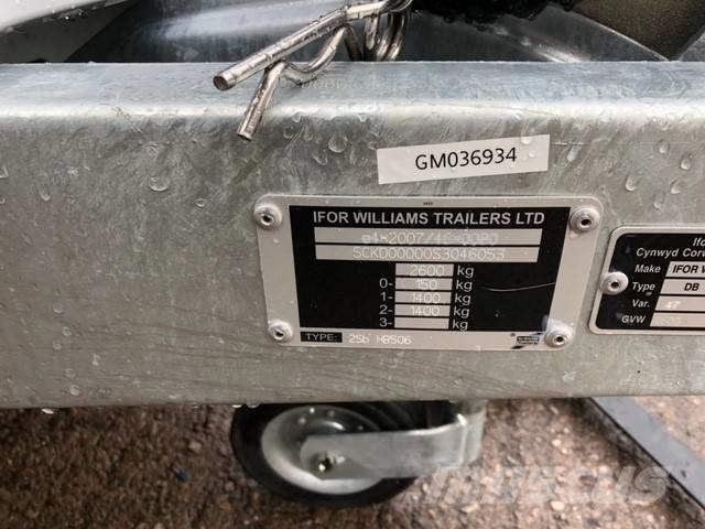 Ifor Williams HB 506 Ημιρυμούλκες μεταφοράς ζώων