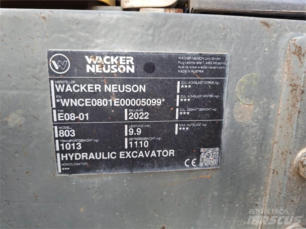 Wacker Neuson 803 Εκσκαφείς με ερπύστριες