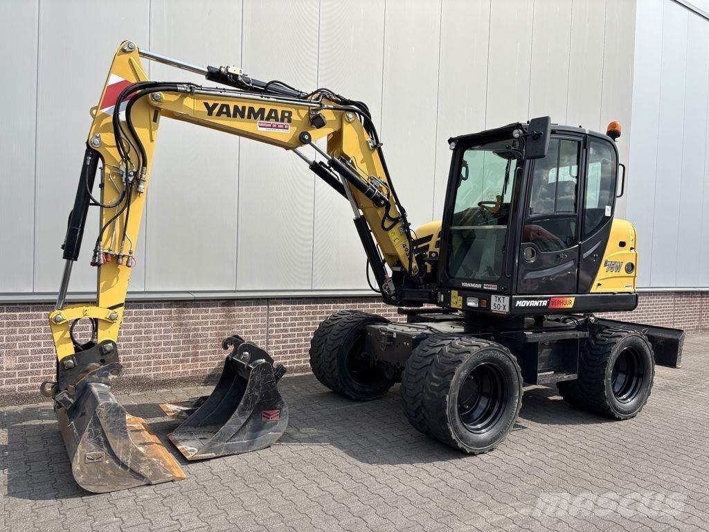 Yanmar B75W Εκσκαφείς με τροχούς - λάστιχα