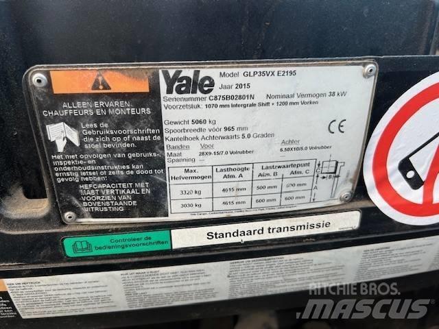 Yale GLP 35 VX Περονοφόρα ανυψωτικά κλαρκ με φυσικό αέριο LPG