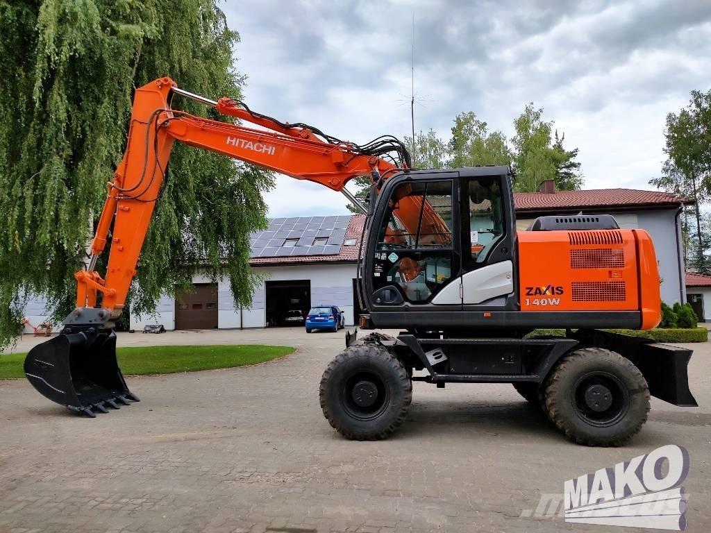 Hitachi ZX 140 W-5 Εκσκαφείς με τροχούς - λάστιχα