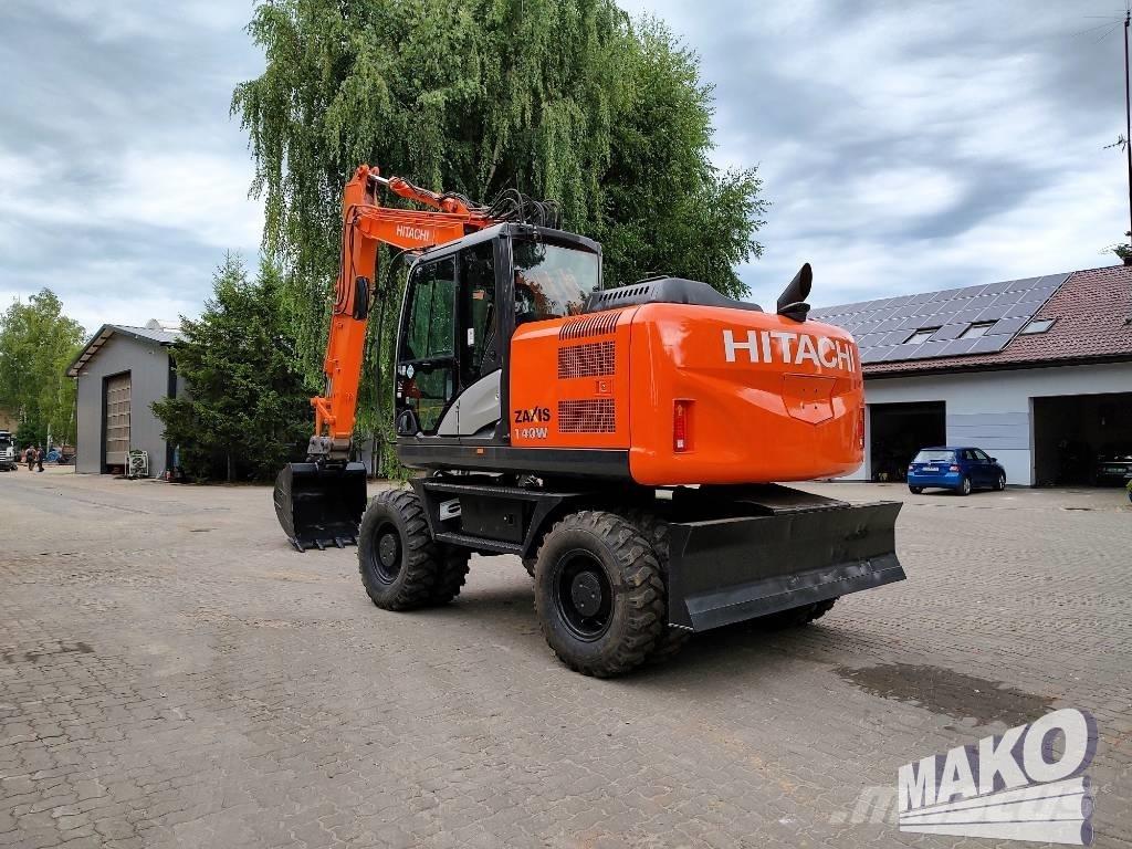 Hitachi ZX 140 W-5 Εκσκαφείς με τροχούς - λάστιχα