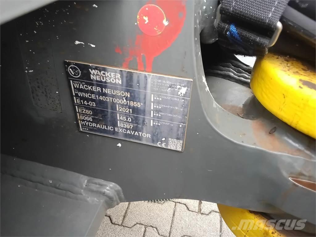 Wacker Neuson EZ80 Εκσκαφείς με ερπύστριες