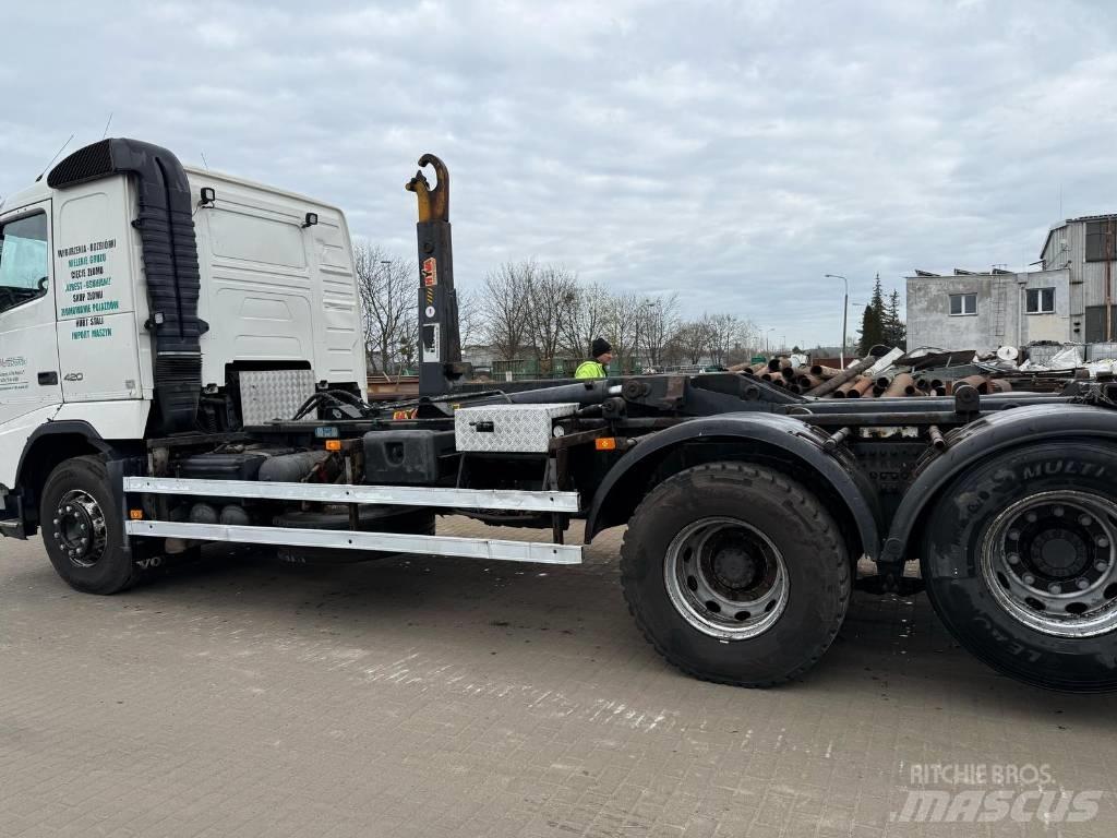 Volvo FH 12 420 Φορτηγά ανατροπή με γάντζο