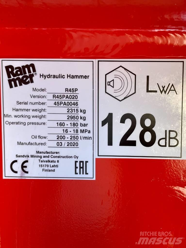Rammer R45P Σφυριά / Σπαστήρες