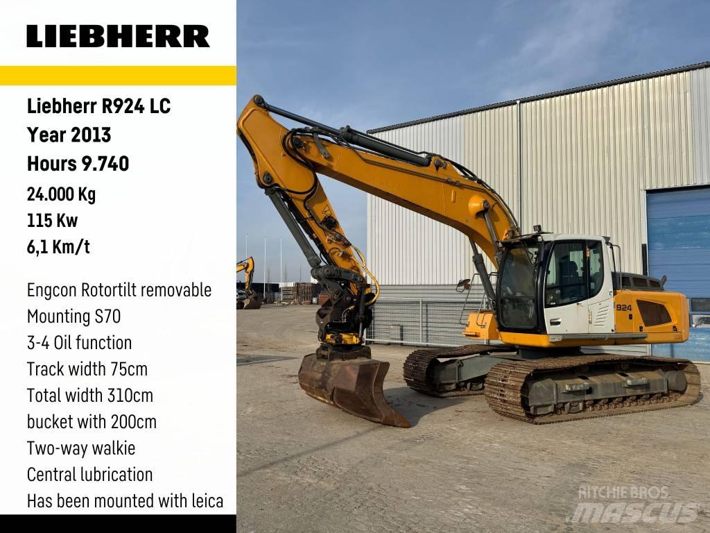 Liebherr R 924 Εκσκαφείς με ερπύστριες