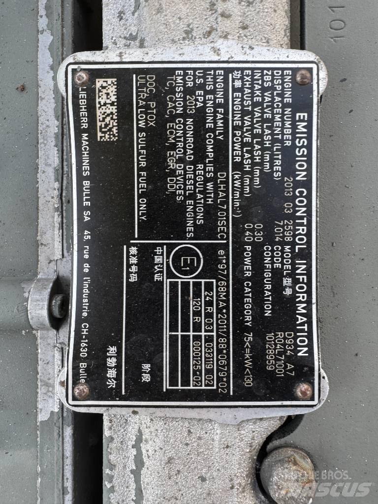 Liebherr R 924 Εκσκαφείς με ερπύστριες