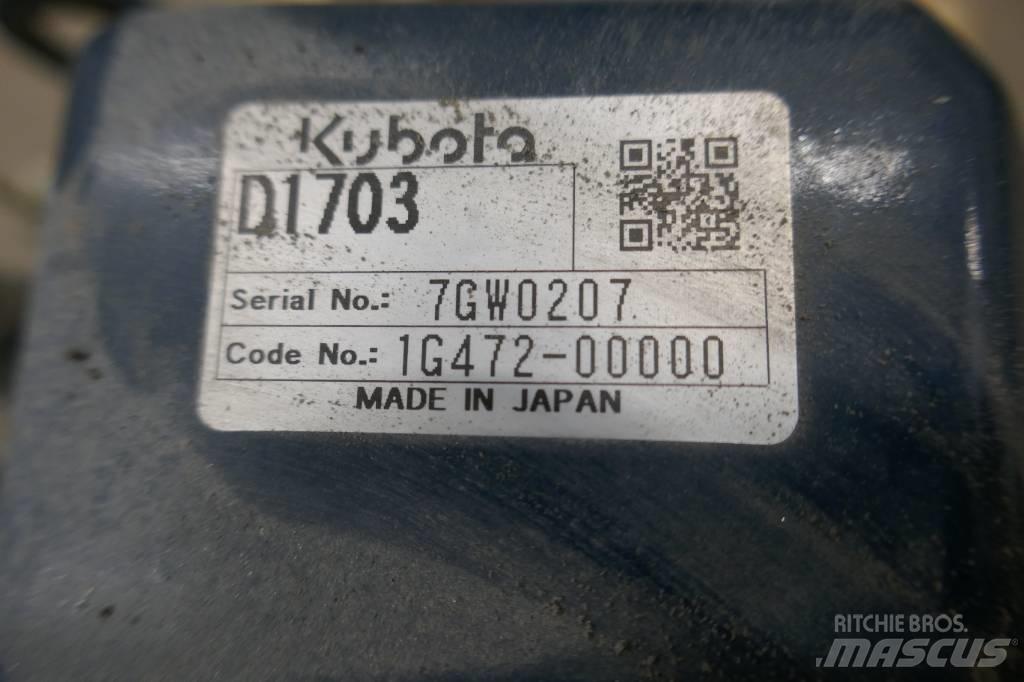 Kubota D 1703-EU1 Κινητήρες
